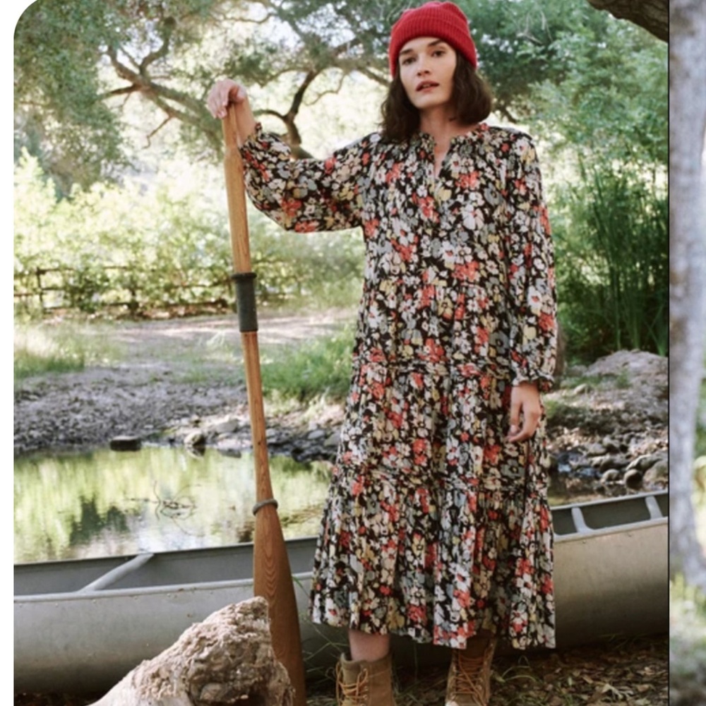 THE GREAT floral Pasture Dress size 0 so CHLOE 2026